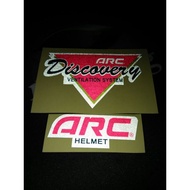 STICKER ARC DISCOVERY / STIKER HELMET / STIKER MOTOR / ARC HELMET