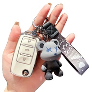 เคสกุญแจเหมาะสำหรับ swagen New Bora Express POLO เคสกุญแจกระเป๋ากุญแจสำหรับการเดินทางท่องเที่ยว