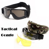 X800 Goggle Outdoor Tactical Glasses Military Men's Glasses Band Goggles