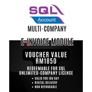 SQL Multi Company Accounting System Voucher (Redeem for License) | Digital Product | E-Invoice Suppo