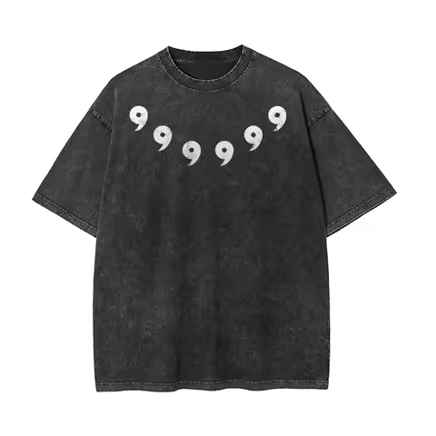 Naruto Sage of Six Paths T Shirt Magatama Vintage Acid Wash Streetwear Retro Anime Graphic Cotton Me