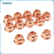 [mojotorw7] FOR BMW E60 E61 E34 E39 3 SERIES EXHAUST MANIFOLD NUTS HEAD STUD LOCK NUT M8 HEX