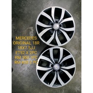 USED SPORT RIM 18 INCH ORIGINAL MERCEDES BENZ A200 A180 C200