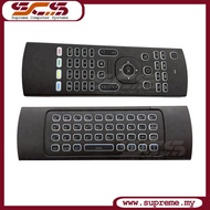 MX3 IR remote Keyboard Black Remote control voice controller
