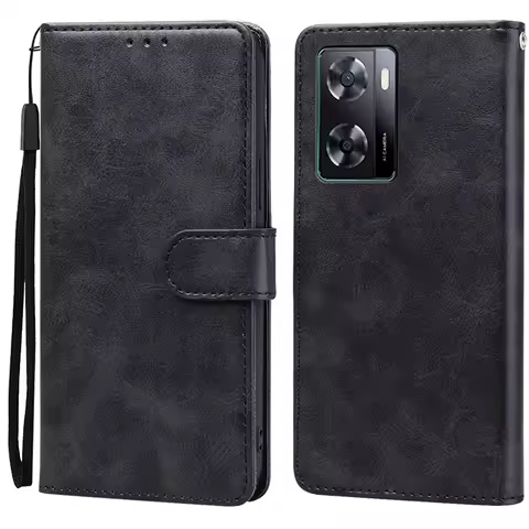 For OPPO A57S Case A57 4G / A77 5G Wallet Leather Flip Case For OPPO A57 4G CPH2387 OPPO A77 5G CPH2