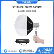 NEEWER 12"/30cm ซอฟท์บ็อกซ์โคมไฟสำหรับไฟ LED HS60B วิดีโอ ซอฟท์บ็อกซ์กระจายแสงขนาดเล็ก NS7L