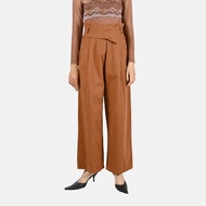 【蛋植物古著】包裹腰頭高腰古著老爺褲