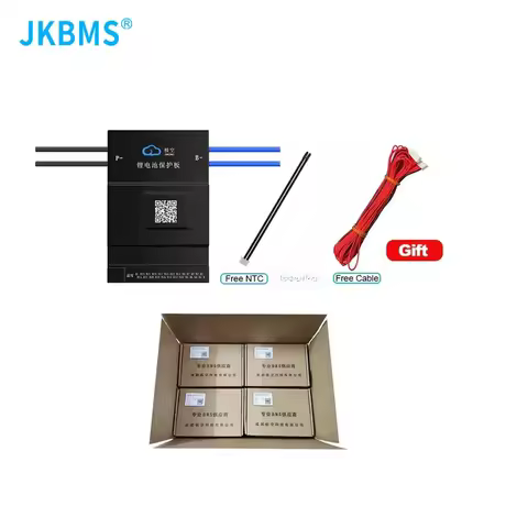 With Active Balance Board Li-Ion Lifepo4 100ah Lto Battery JKBMS JK BMS BD6A24S10P BD6A20S10P 100AH 