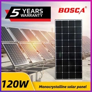 5 BOSCA Year Warranty 120W Mono 120 Watt 12 Volt Pv Module Solar Cell Panel Bosca-New