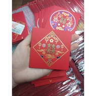 Square lucky money envelopes 8,8×8,8cm / set of 5