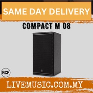 RCF Compact M 08 Two-way Professional Speaker - Black / White ( COMPACTM08 / M08 )