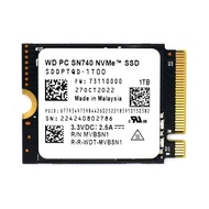 Western Digital 1TB WD PC SN740 PCIe Gen4 x4 M.2 2230 NVMe SSD, SDDPTQD-1T00