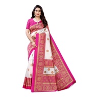 lotus design indian saree
