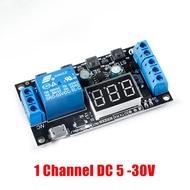 ZK-TD2 1 Channel DC 5 -30V Trigger Delay On/Off Cycle Timer Relay Switch Module with Digital LED Dis