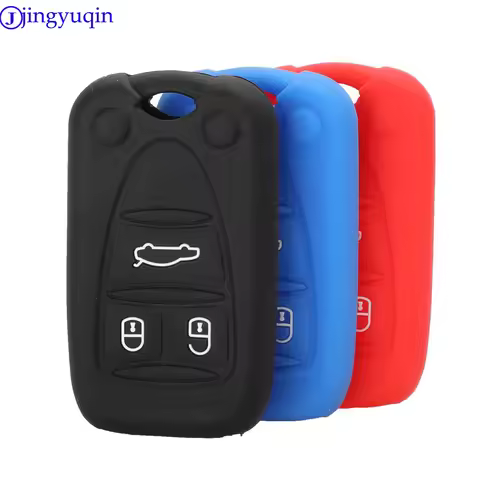jingyuqin Remote Key Silicone Cover Case For ALFA romeo 159 giulietta Brera 156 A159 Q4 GT 946 Spide