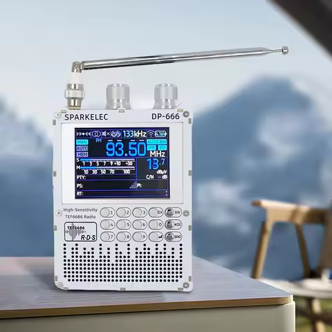 DP-666 TEF6686 High Sensitivity Full Band FM AM Short Wave Radio FM/LW/MW/SW Full Band Radio