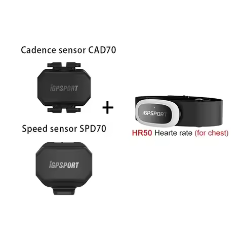 iGPSPORT IGS Bike Computers SENSOR Accessories CAadence CAD70 Speed SPD70 Heart Rate Monitor HR50 we