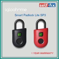 Igloohome Smart Padlock Lite - Red / Black (SP3)