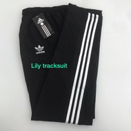 seluar track lelaki Tracksuit Adidas Line Bawah Adidas Tiga Line Tracksuit Seluar Sport Adidas Tracksuit Slimfit Tebal