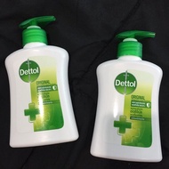 Dettol เดทตอล สบู่เหลวล้างมือ ออริจินอล แอนตี้แบคทีเรีย หัวปั๊ม( 225 ml 1ขว พร้อมส่ง