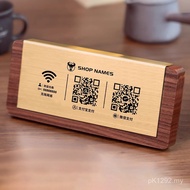 Wechat Alipay QR Code Merchant Table Cash Register Cash Register Cash Register Code Pendulum Table A