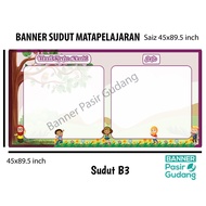 FULL size study corner Banner, class board FULL BOARD B1 B2 B3/