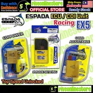 ESPADA Racing Adjustable Gold ECU CDI Unit EX5 DREAM WAVE100 WAVE100R KRISS100 KRISS 1 CT100 No Cut 