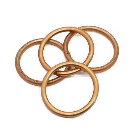 4 Motorcycle Exhaust Gaskets For Honda CB700 CB750 CB900 CB1000C CB1100F Exhaust Gasket Rings