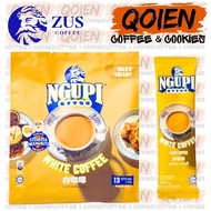 ZUS NGUPI KOPI PUTIH WHITE COFFEE PACK 13 STICKS X 33GRAM @ TRIPLE SACHETS /  INSTANT WHITE COFFEE D