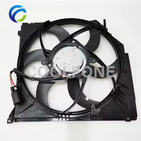 Radiator Electric Fan for BMW E83 LCI X3 2.0d 2.5i 3.0 N46 N47 M54 N52 2003-2010 17113452509 1711341