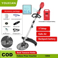 🔥🔥YOUXIAN 9Inch Mesin Rumput 3-speed adjustmen Grass trimmer Heavy-duty lawn mower Cuts branches up 