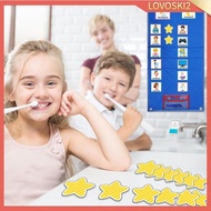 [Lovoski2] Visual Schedule for Kids Behavioral Tool Routine Chore Chart Wall Planner for