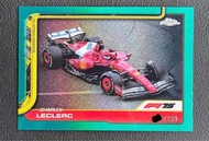 Topps Chrome F1 75 Charles Leclerc /299 F1 card F1賽車卡