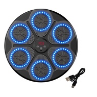 Music Boxing Machine Wall Mounted Smart Bluetooth-compatible Punching Target Pad Focus Agility Train