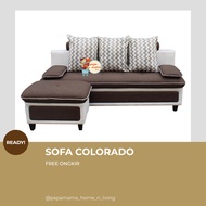 Sofa Tamu Minimalis L-Colorado - Sofa Sectional Free Request Warna - Medan