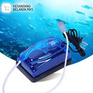 Aquarium Oxygen Pump Aerator Oxygen Pump 60L Fish Tank 3.5W