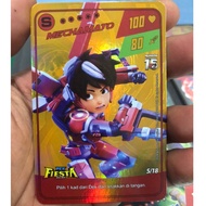 Monsta galaxy card Mechamato Level S pek fiesta 5/18