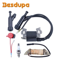 Ignition Charge Coil for Honda GX160 GX200 5.5HP 6.5HP GX 160 200 Stop Switch Spark Plug Lawn Mower 