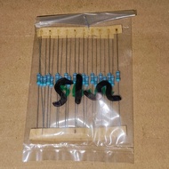 R 51 Ohm 0.25W 1 Percent Metal Film Resistor 51R Ohm MetalFilm 0.25 Watt 20 Pcs