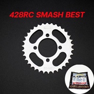 สเตอร์หลัง428KAZITO สเตอร์หลังมอเตอร์ไซค์ สเตอร์หลังชุบซิงค์ สเตอร์หลังWAVE DREAM SONIC RXZ RC