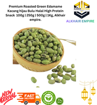 Premium Roasted Green&Black Edamame Kacang Hijau&Hitam Bulu Halal High Protein Snack  100g | 250g | 