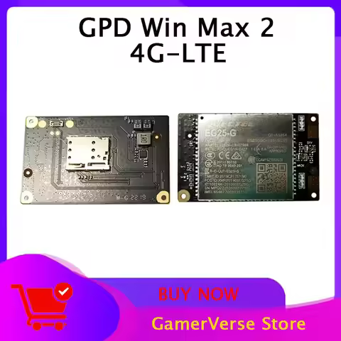 GPD Win Max 2 4G-LTE Upgrade Module with Universal SIM Card Slot for Worldwide Compatibility Fast Co