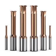 Metric thread milling cutter made of 70HRC solid alloy. Use thread milling SKD11,SKD61,SUS materials