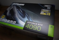 5年保固 台灣公司貨 ZOTAC GAMING GeForce RTX 4090 Trinity OC