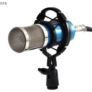 DTA Universal Professional Condenser Microphone Mic Shock Mount Holder Studio Recording  For Large Diaphram Mic Clip Black DT