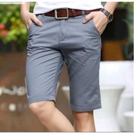 🔥Ready Stock100% Cotton seluar pendek Shorts Men's Chino Short Pants Casual Shorts For Men Summer Be