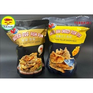 SALTED EGG FISH SKIN 70GM & SALTED EGG CHEESY FISH SKIN 100GM