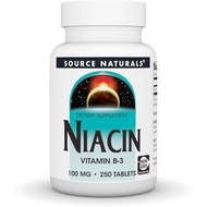 Naturals Niacin, Vitamin B-3, Non-GMO, 100 mg - 250 Tablets