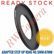 Step Up Filter Ring 40.5 to 67 40.5mm to 67mm 40.5-67 Adapter 40,5-67 mm Adapter Converter Camera Le