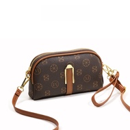 Louis Deya Womens Crossbody Clutch Bag Soft PVC Geometric Pattern Printed Casual Handbag for Middle-